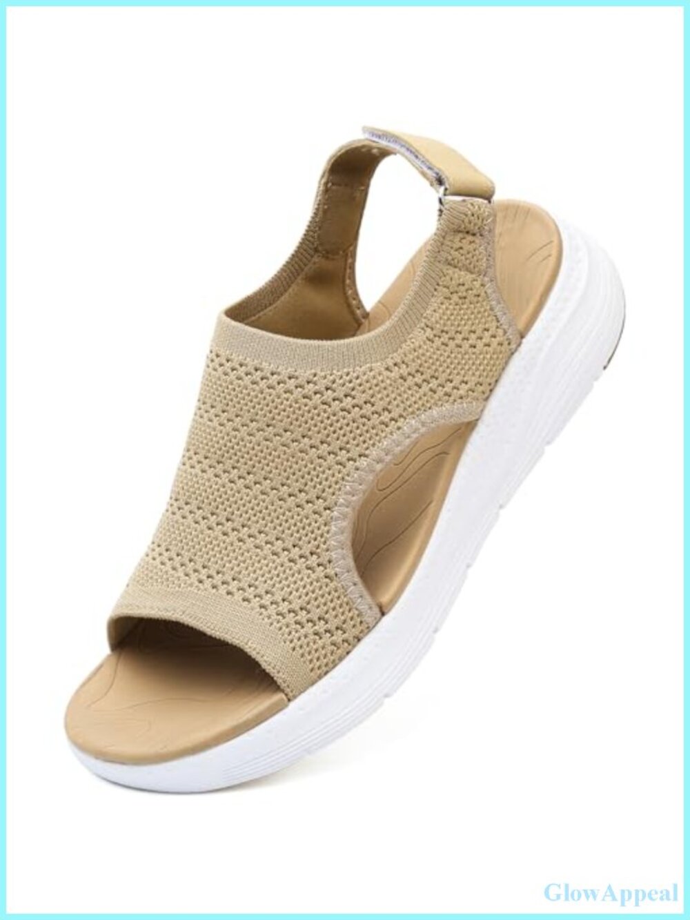 Women's Orthotic Walking Sandals Arch Support Plantar Fasciitis Slip-On Sport